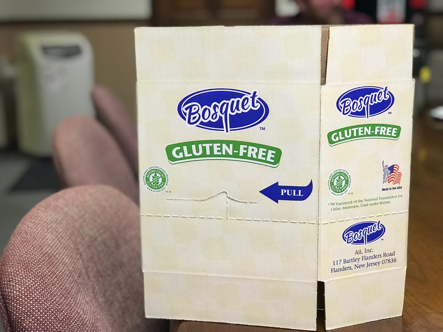 Retail Packaging for Bosquet Gluten-Free