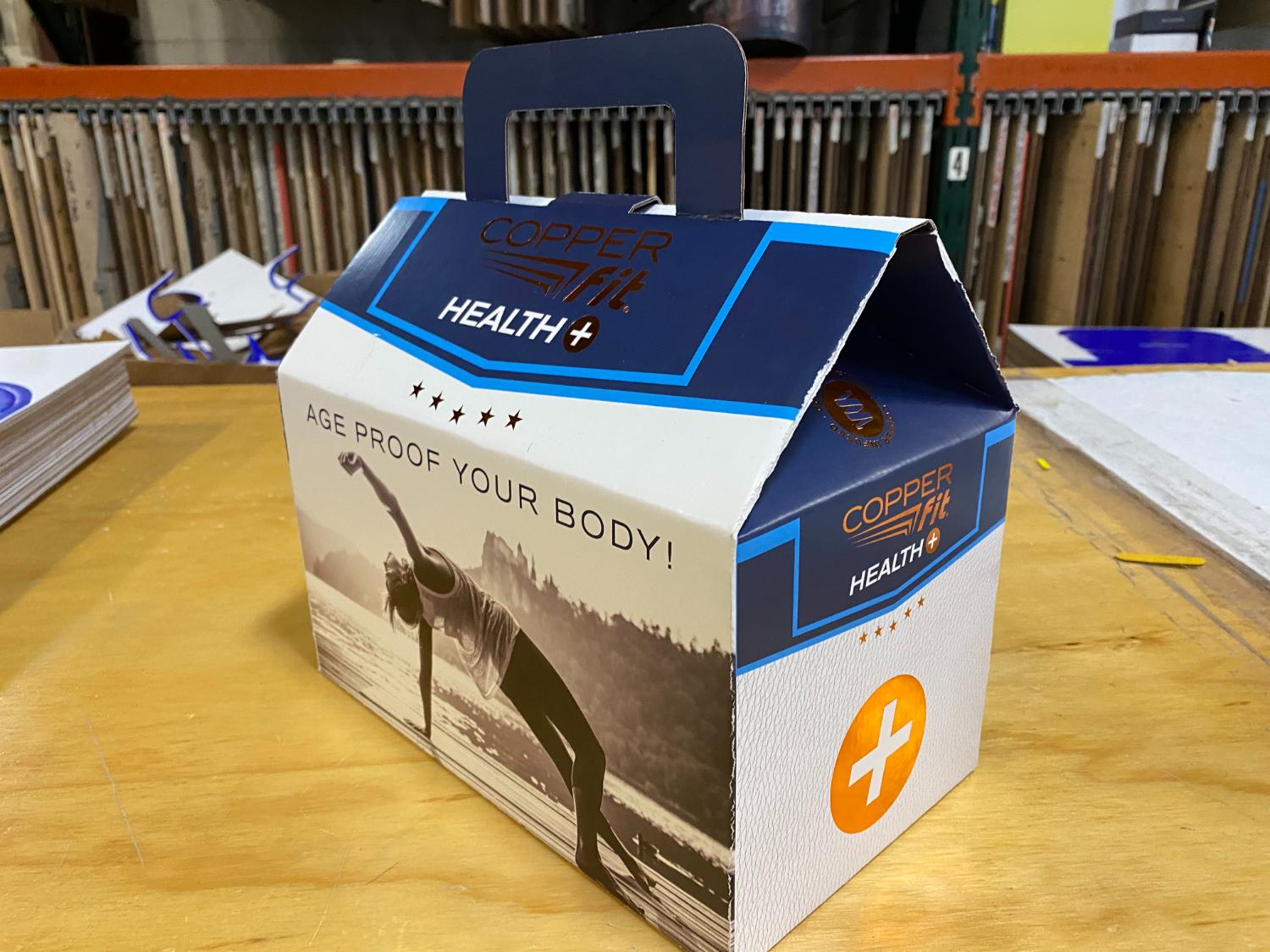 Retail Packaging for Copper Fit